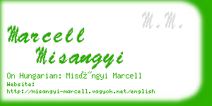 marcell misangyi business card